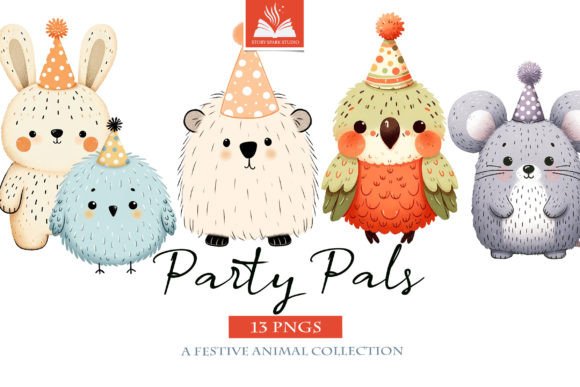 Animal Birthday Party Clipart: Crafting Playful Visual Stories
