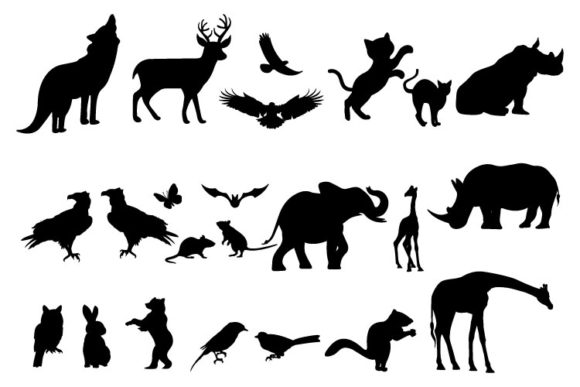 Animal Silhouette Collection: A Creative Asset for Modern Designers