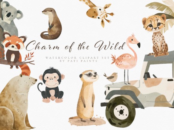 Bring the Wild to Your Nursery with Safari Clipart
