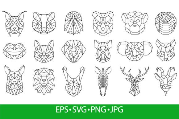 Geometric Animal Vectors: A Modern Design Toolkit