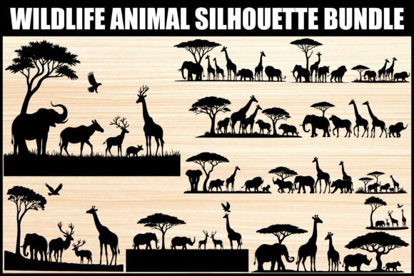 Wildlife Animal Safari SVG Bundle: A Designer's Toolkit
